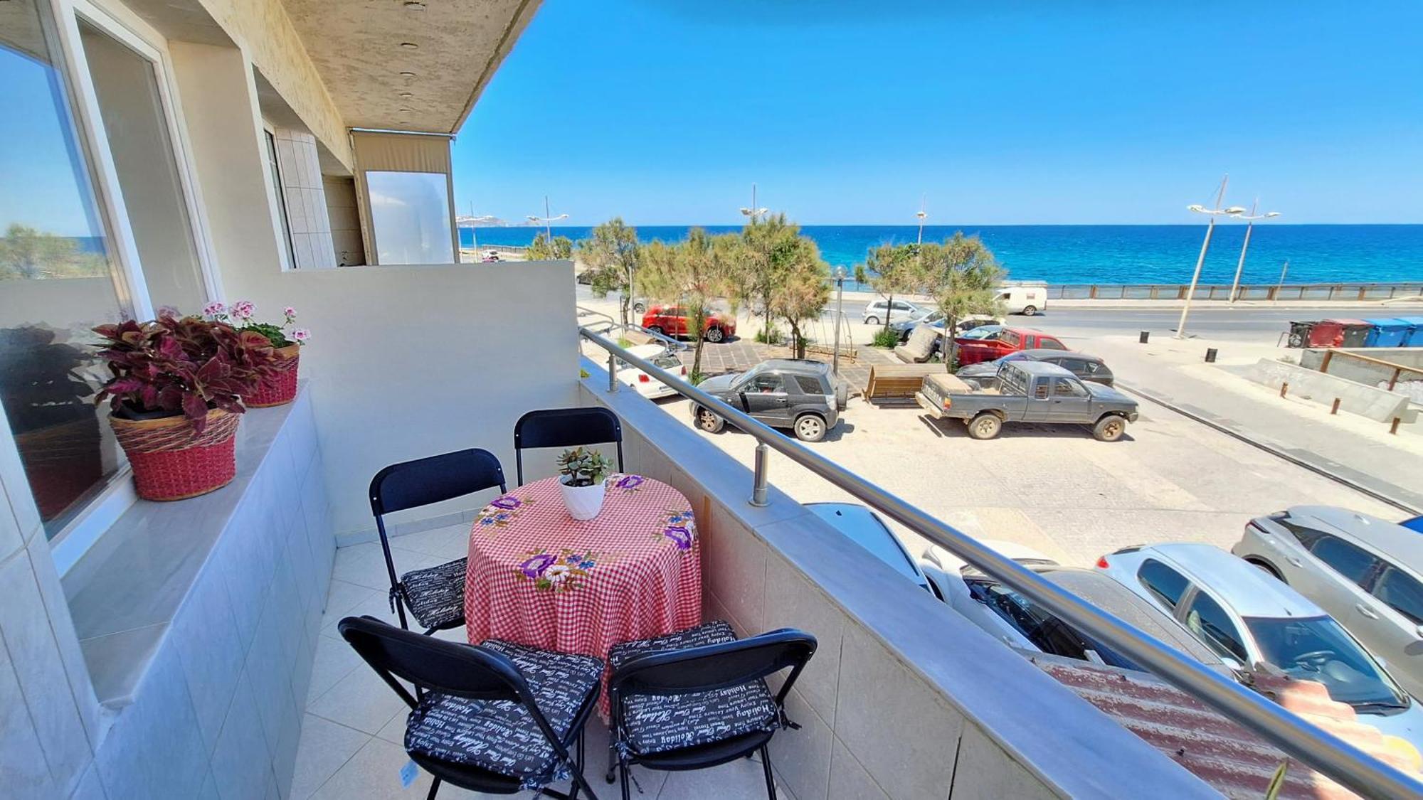 Maria'S Urban Seaview Apartments Heraklion Rum bild